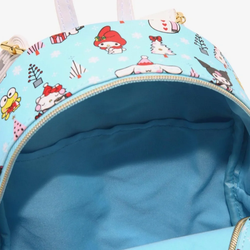 Loungefly Hello Kitty And Friends Holiday Mini Backpack and Cardholder‎